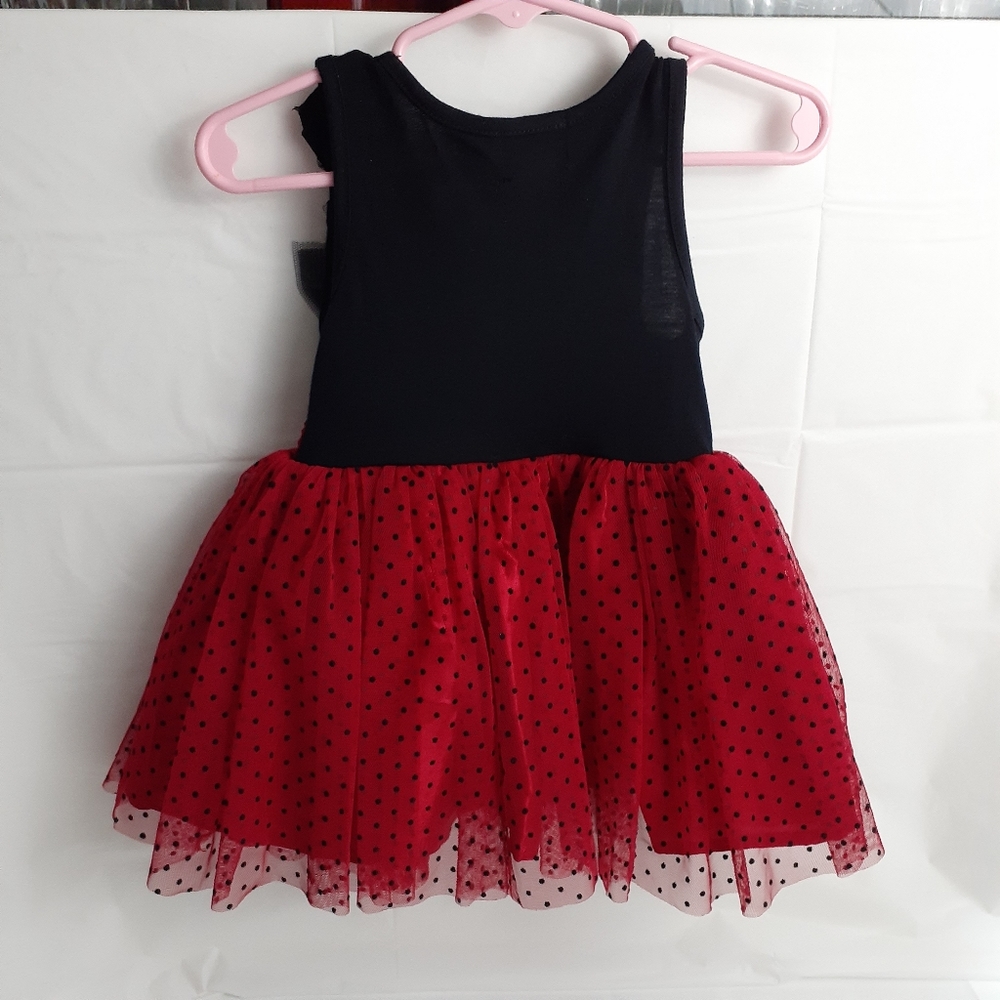 Pinky Infant/Toddler Red Polka Dot Dress 18/24M
